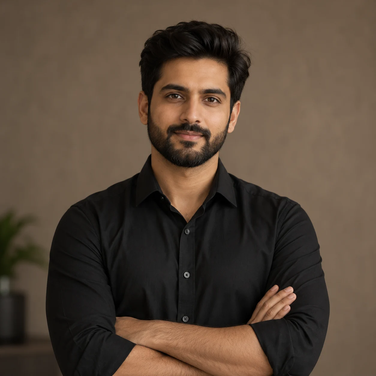 Illustrative portrait for the sample Vikram Singh team profile